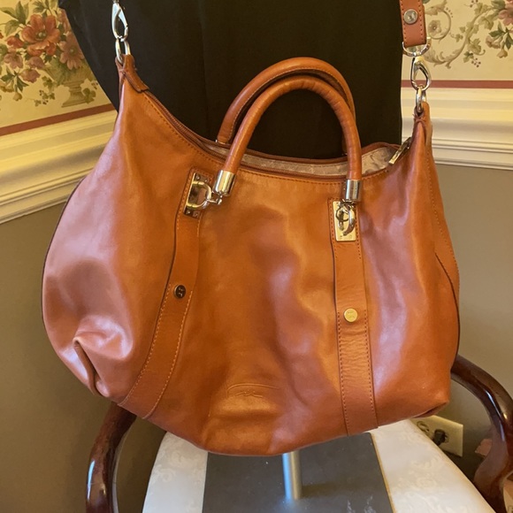 Vive Bags Antwerp soft leather satchel crossbody handmade in Belgium unique find - Picture 3 of 13